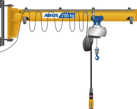 Grúa pluma mural LWX