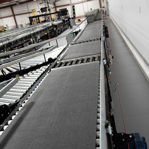 Pivotantes accionadas por correa