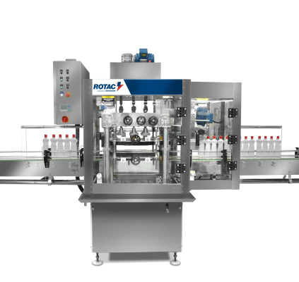 Taponadora lineal por fricción con percolador