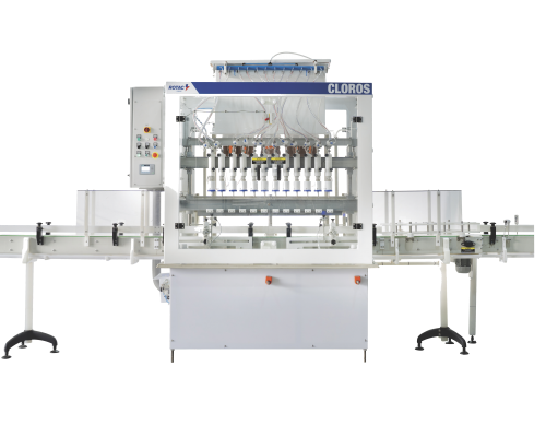 llenadora gravimétrica lineal (clorada)