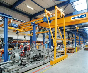 Gruas semiportico monorriel